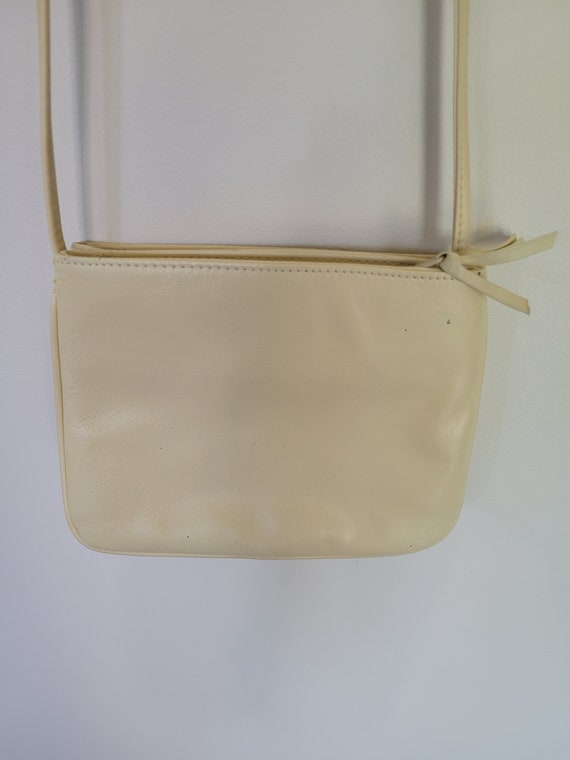 Vintage 90s Crossbody Yellow Purse/ Vtg 90s Yello… - image 4