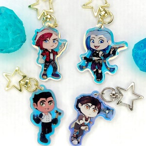 Arcane Holo-Keychain