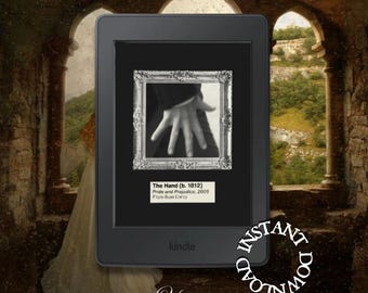 Kindle Lockscreen: *The* Hand | Kindle Lockscreen Wallpaper - Aesthetic & Cute E-Reader Wallpaper | Lockscreen for Kindle Paperwhite