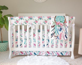 feather crib set