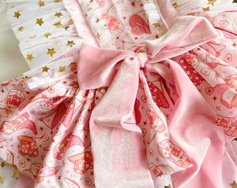 Girls Cowgirl Birthday Dress //Western Dress//Baby Girl Birthday Outfit