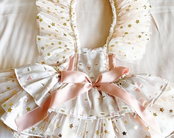 Girls Christmas Dress// First Christmas Dress//Santa Dress