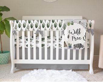 baby boy cactus bedding