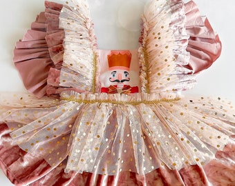 Nutcracker Christmas Dress//Girls Christmas Dress//Christmas Outfit