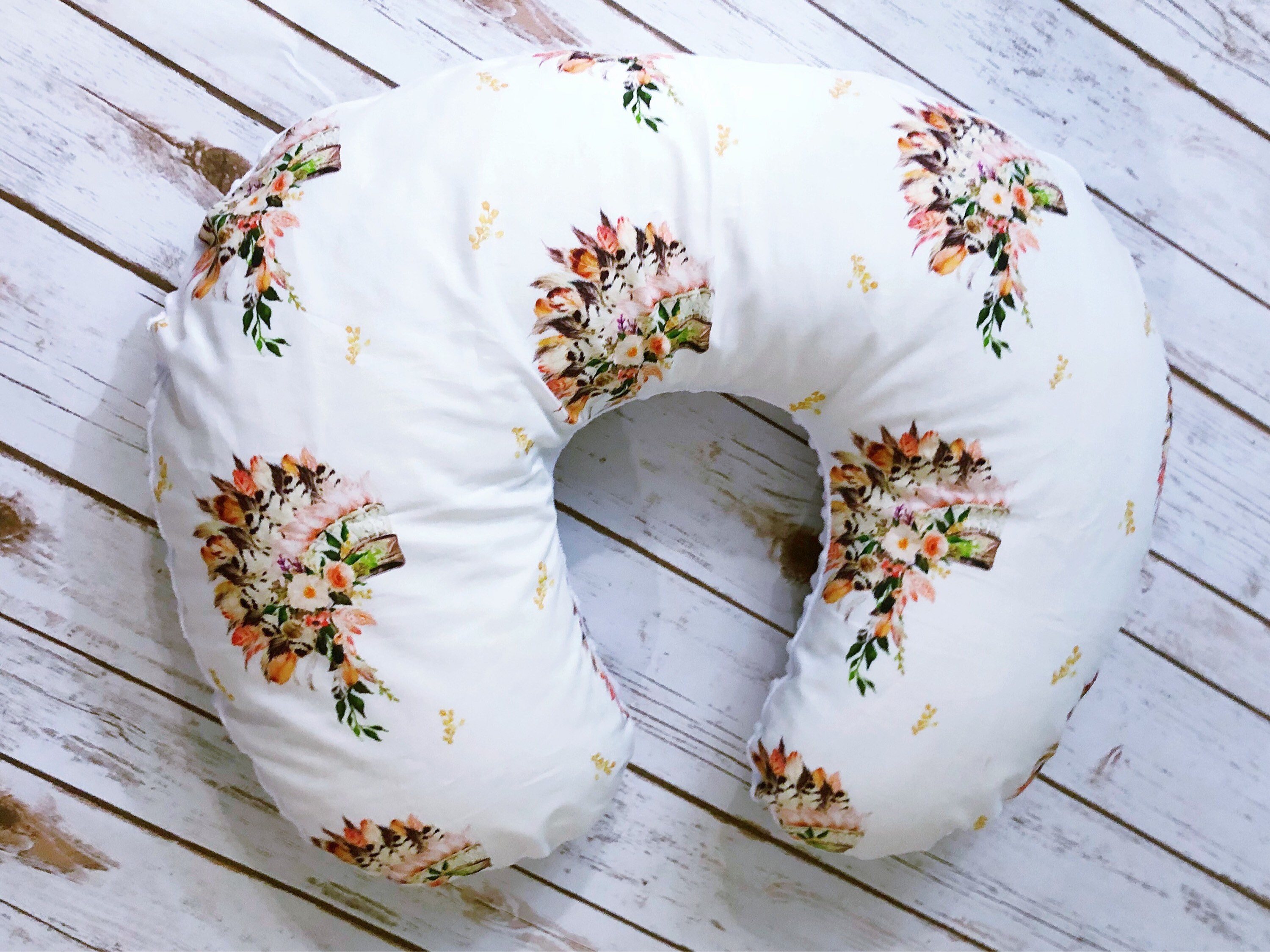 Boppy floral stripe cover top