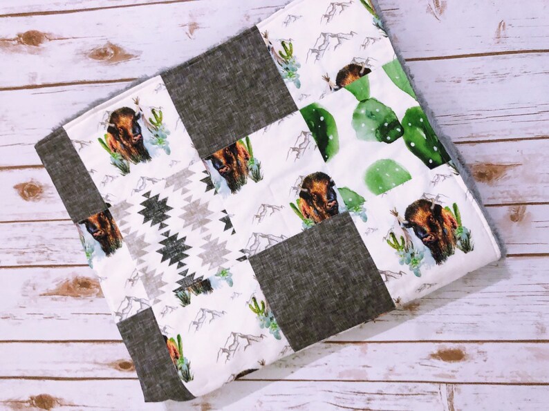 baby boy cactus bedding