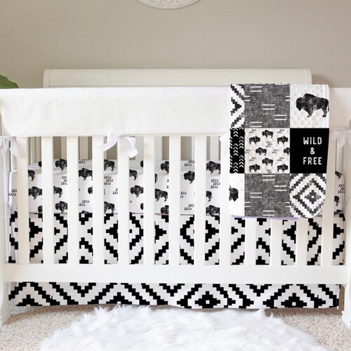 Aztec Buffalo Crib Bedding Set Etsy