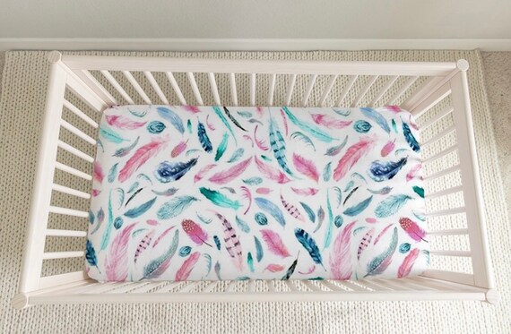 feather baby bedding