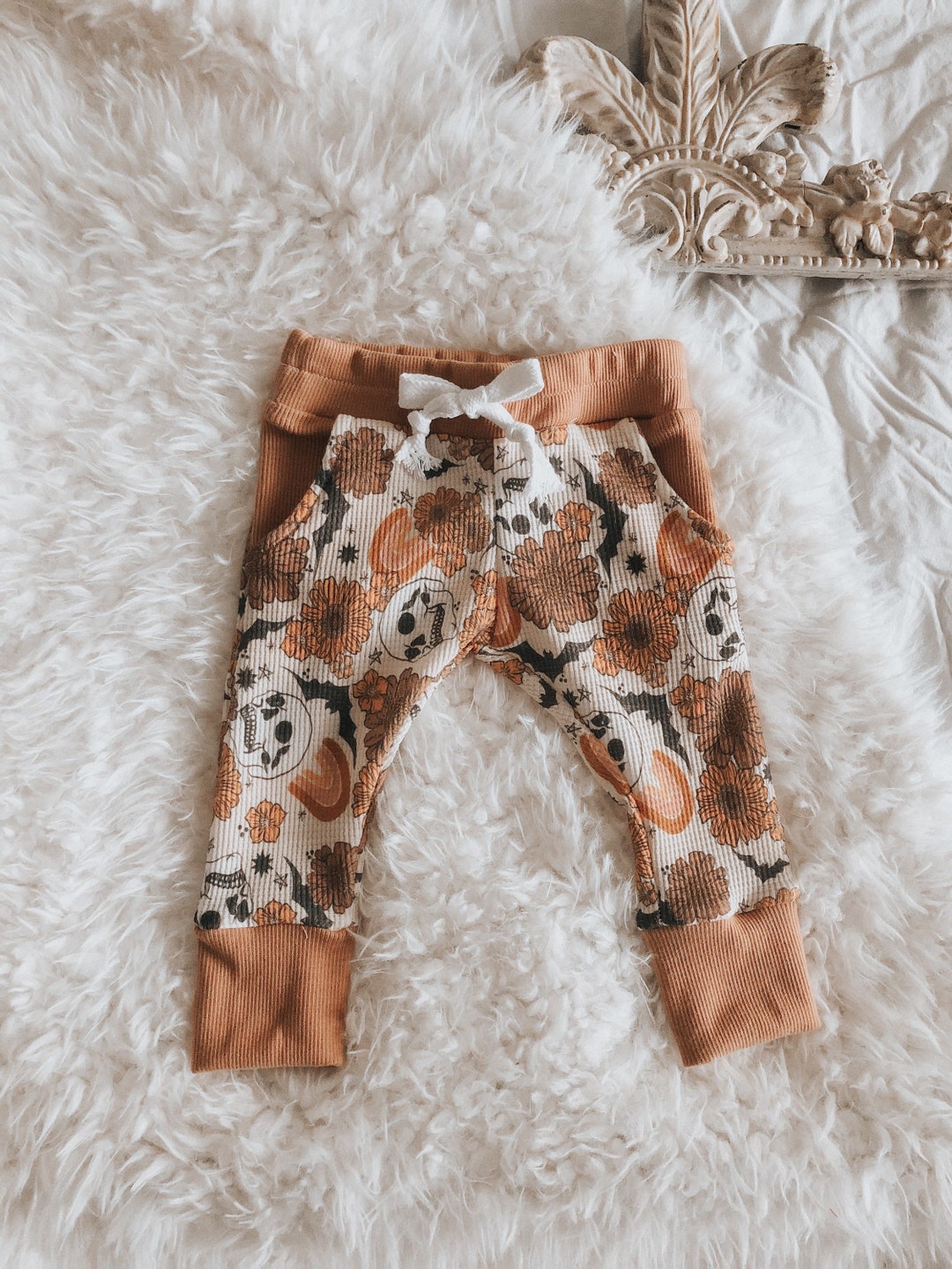 Girls Halloween Joggers// Spooky Season Outfit Etsy