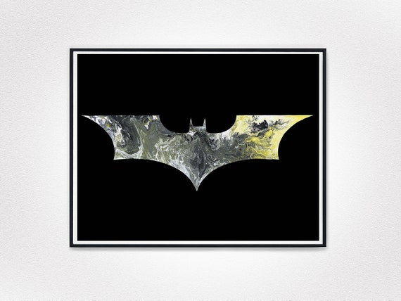 Batman Printable Art Batman Logo Superhero DC Comic Comic - Etsy Australia