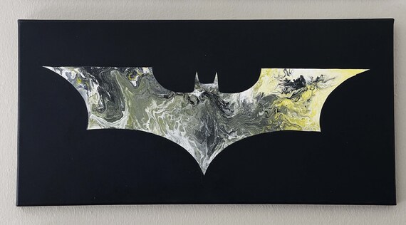 Batman Printable Art Batman Logo Superhero DC Comic Comic - Etsy