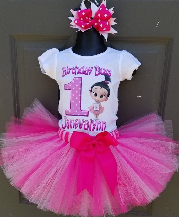 boss baby tutu set