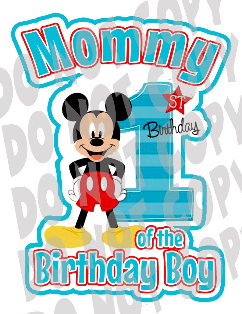 Family shirts mickey mouse theme mom of the birthday boy dad | Etsy