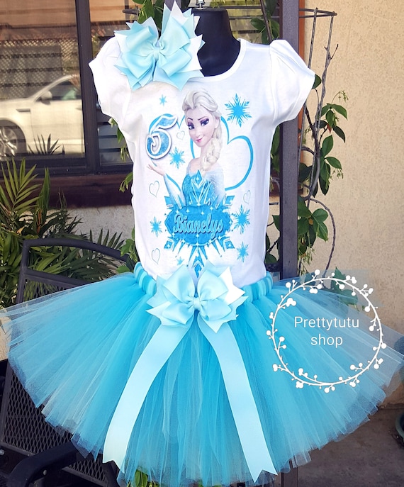 frozen birthday tutu