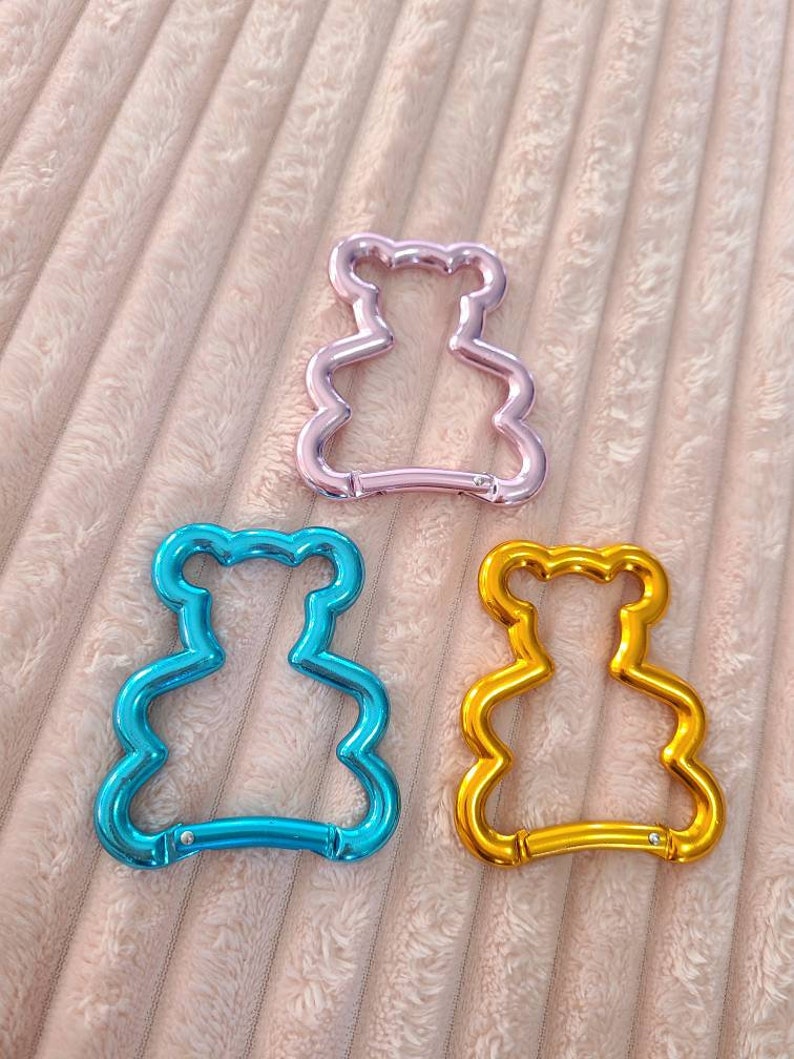 Kawaii Bear Carabiner Clip