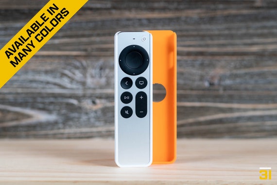 hjem et eller andet sted Vedrørende NEW Apple TV 4k Remote Case - Etsy