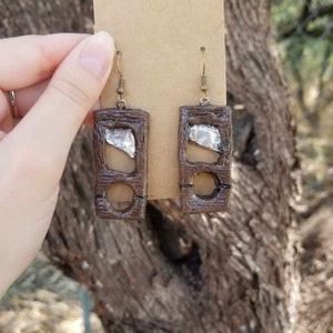 Guillotine Dangle Earrings - Polymer Clay Jewelry - Gothic Earrings - Spooky Halloween Earrings