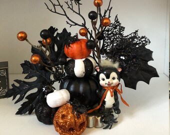 Vintage Halloween Decorations Etsy