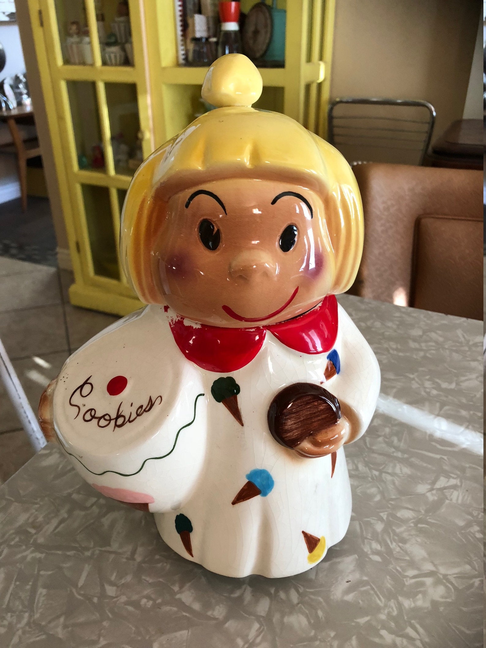 Dolly/Family Circus Cookie Jar/Vintage Cookie Jar/Ice Cream Etsy