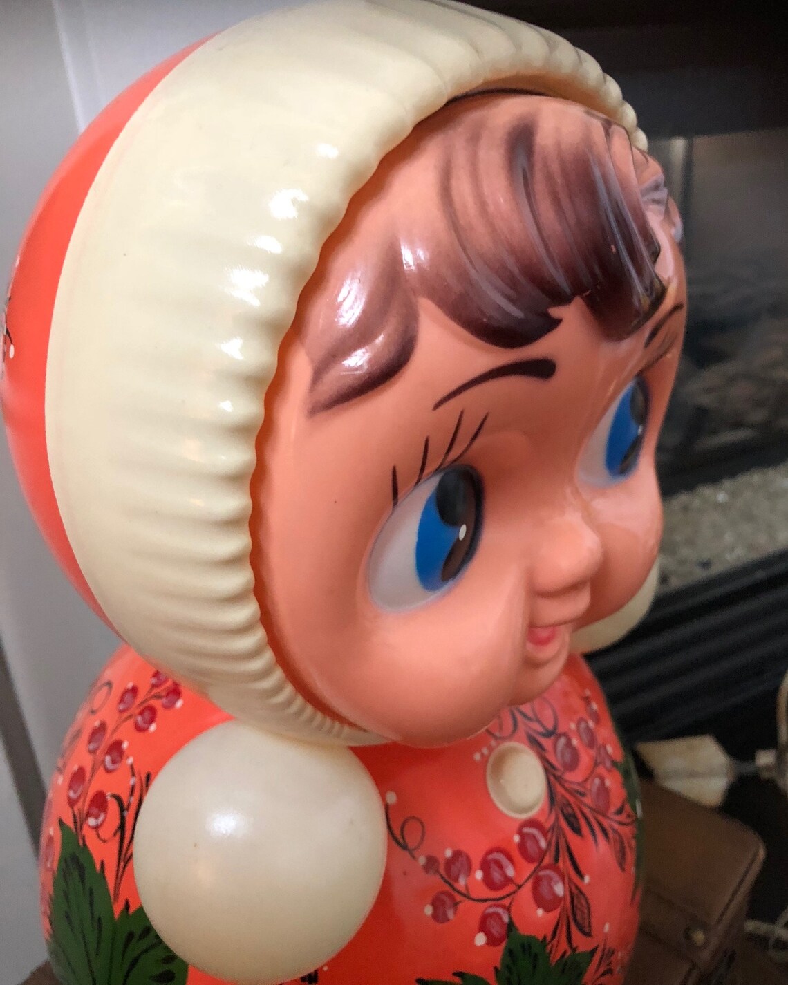 Vintage Roly Poly Doll/Plastic Russian Doll/Nevalyashka Roly | Etsy