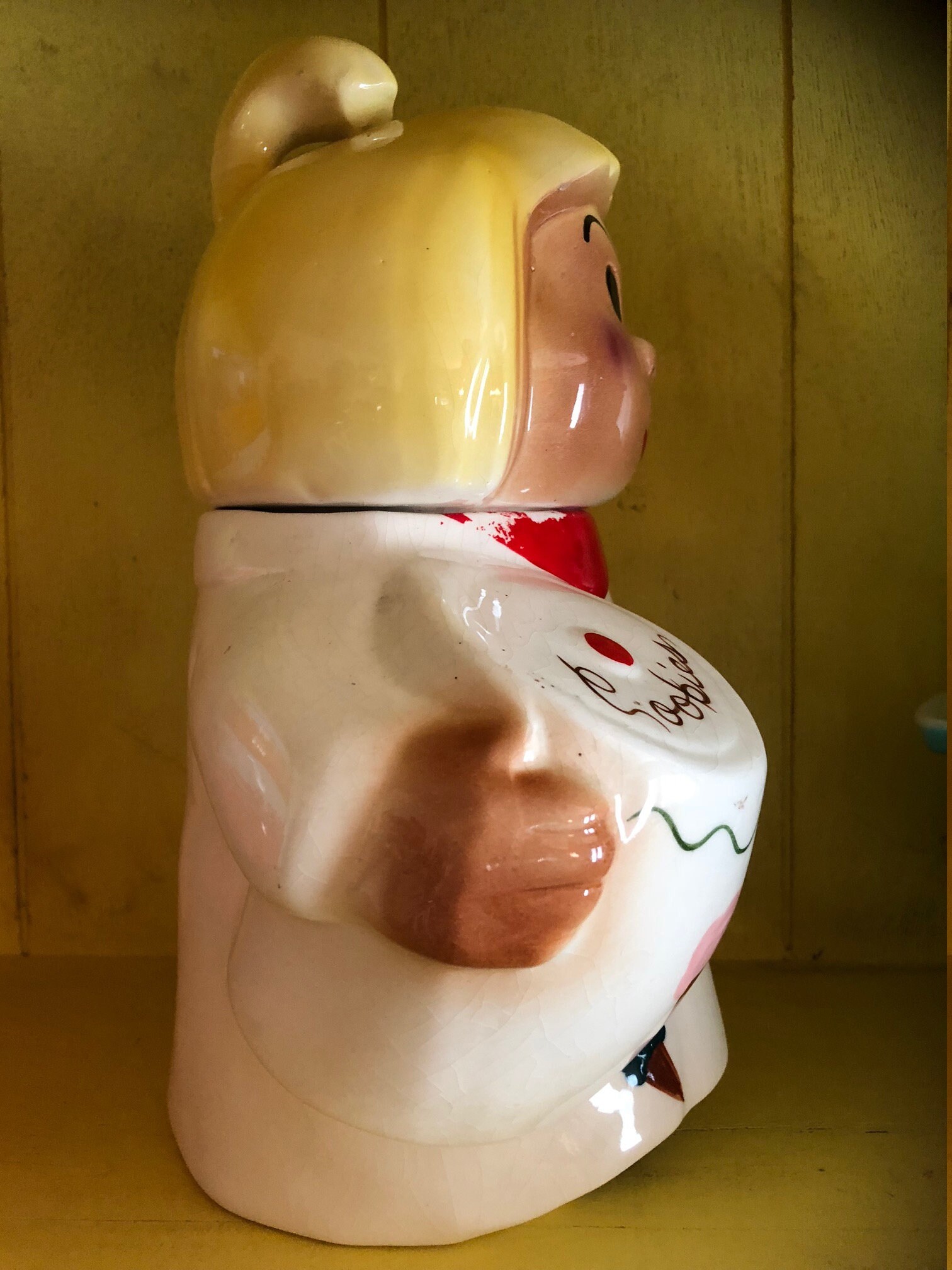 Dolly/Family Circus Cookie Jar/Vintage Cookie Jar/Ice Cream Etsy