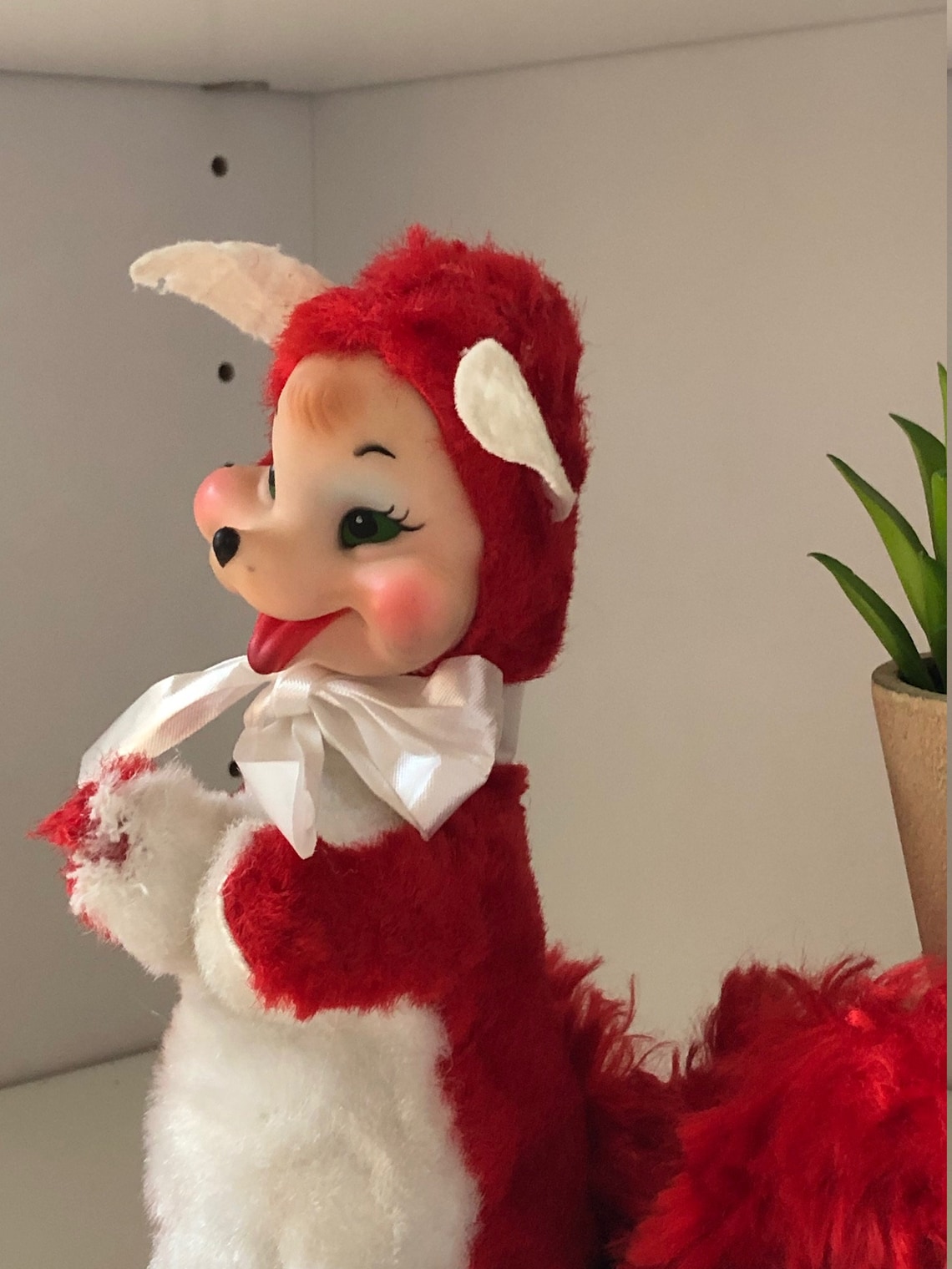 Rushton Fox/Vintage Stuffed Animal/Rubber Face/Stuffed Etsy