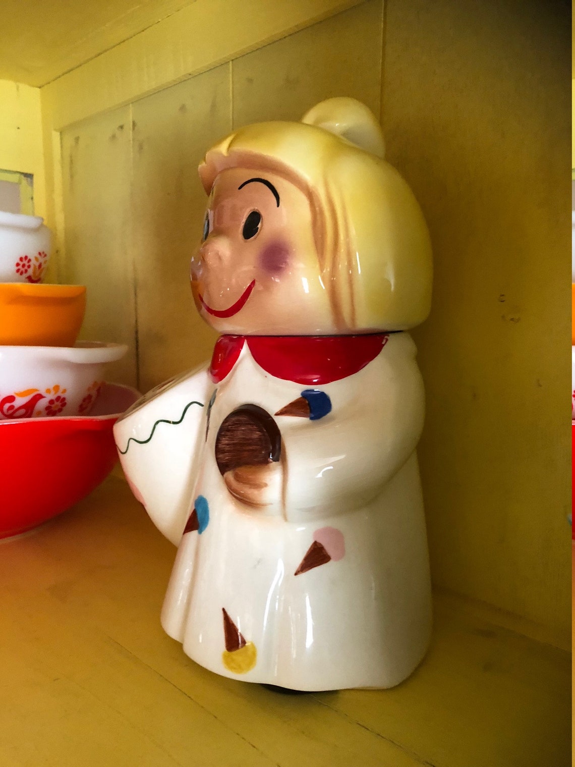 Dolly/Family Circus Cookie Jar/Vintage Cookie Jar/Ice Cream Etsy
