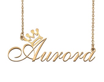 Aurora Necklace Name Etsy Aurora Necklace Name Etsy