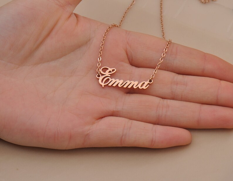Custom Name Necklace Personalized Name 