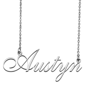 Nisha Name Necklace Mother Day 