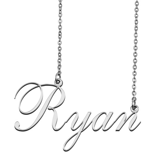 Ryan Name Necklace Mother Day Christmas 