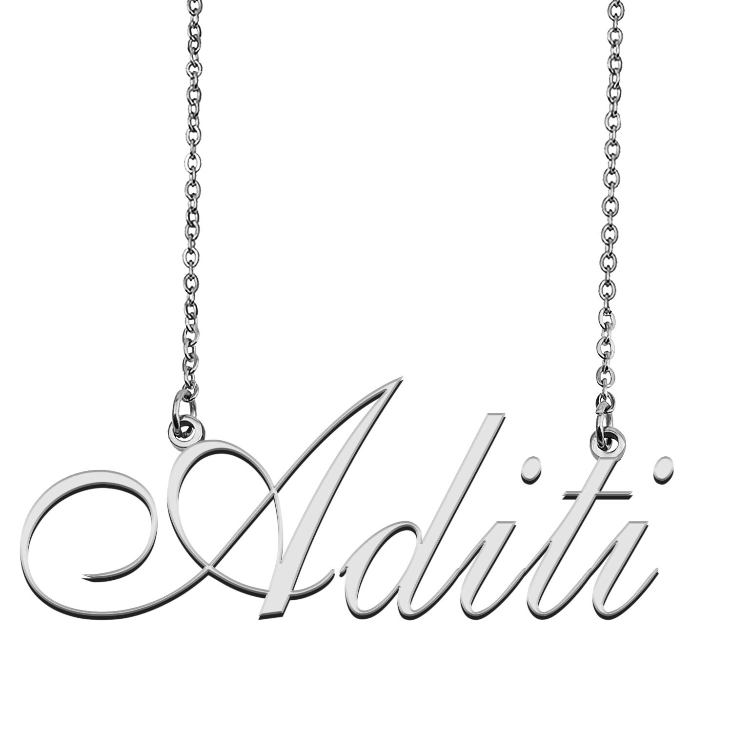 Aditi name best sale pendant