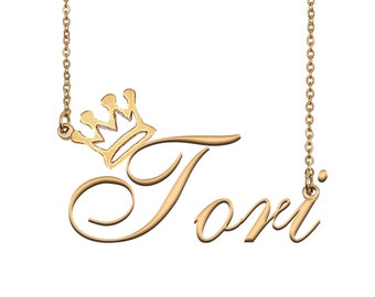 Name Necklace Gold Custom Name 