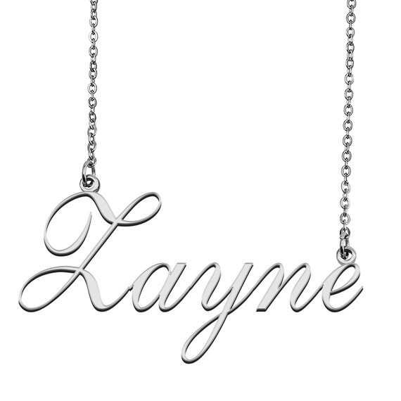 Zayne Name Necklace Mother Day Christmas Gift Birthday Party Etsy