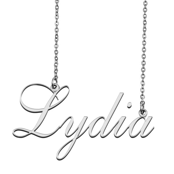 Custom Name Necklace, Personalized Name Necklace, Name Necklace, Mother Day Christmas Gift for Lydia