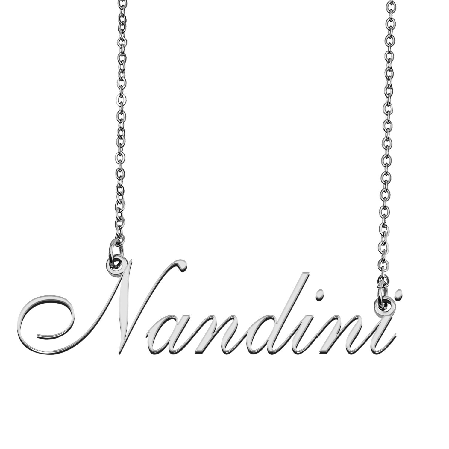 Nandini Name Necklace Mother Day Christmas Gift Birthday Etsy Nandini Name Necklace Mother Day Christmas Gift Birthday Etsy