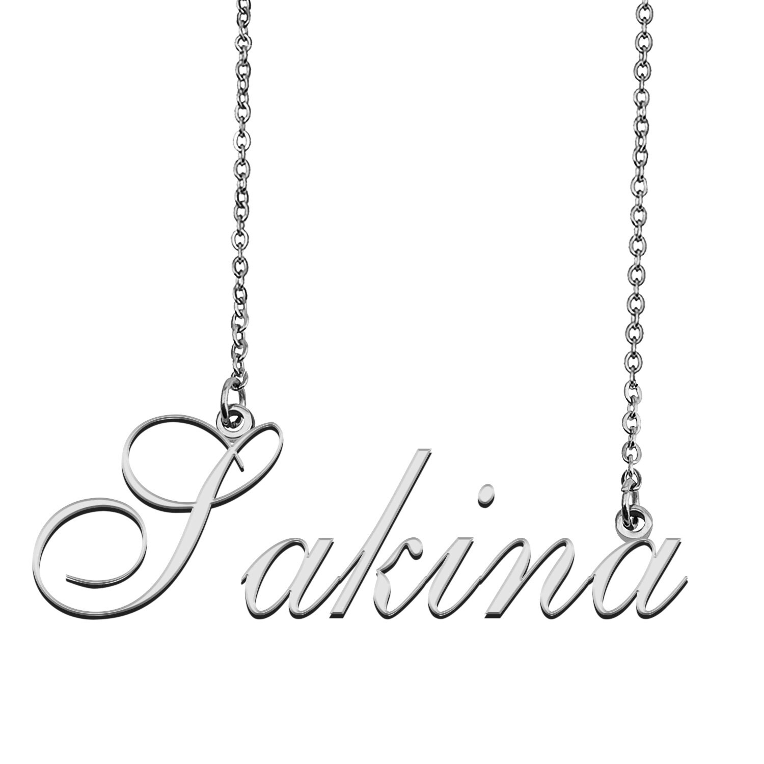 Sakina Name Necklace Mother Day 