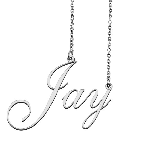 Jay name necklace deals