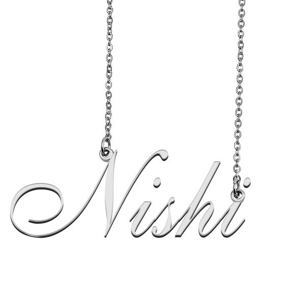 Nishi Name Necklace Mother Day 