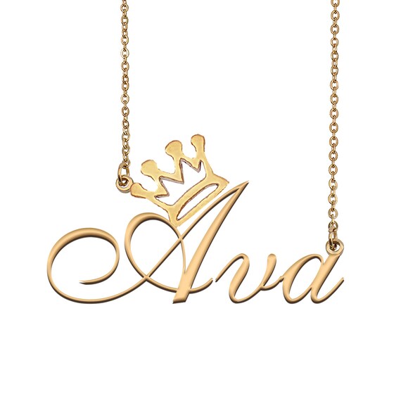 Ava name necklace deals