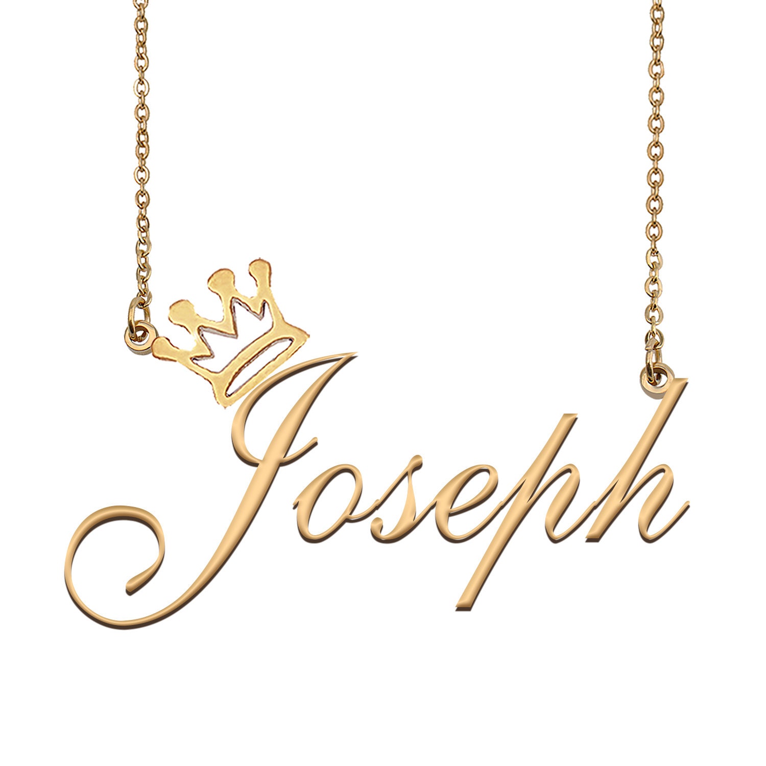 Joseph name necklace deals