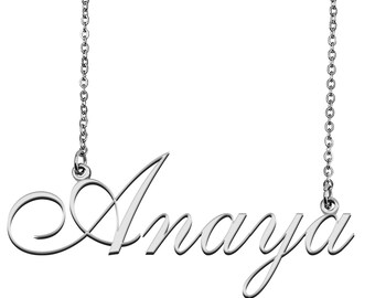 Custom Name Necklace Personalized Name 
