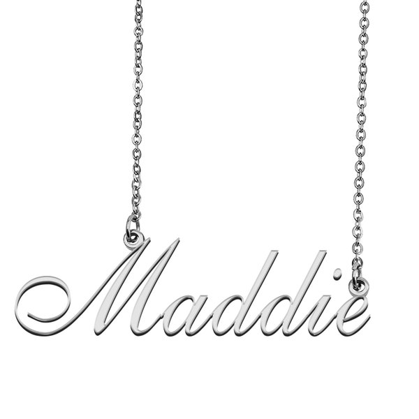 Custom Name Necklace, Personalized Name Necklace, Name Necklace, Mother Day Christmas Gift for Maddie