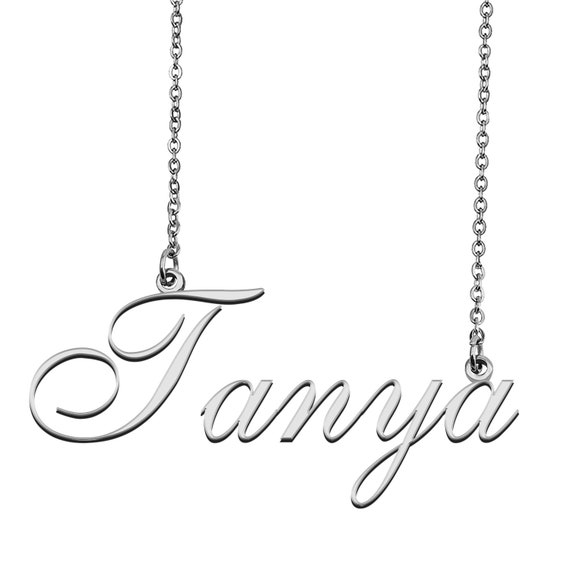 Tanya Name Necklace Mother Day Christmas Gift Birthday Party