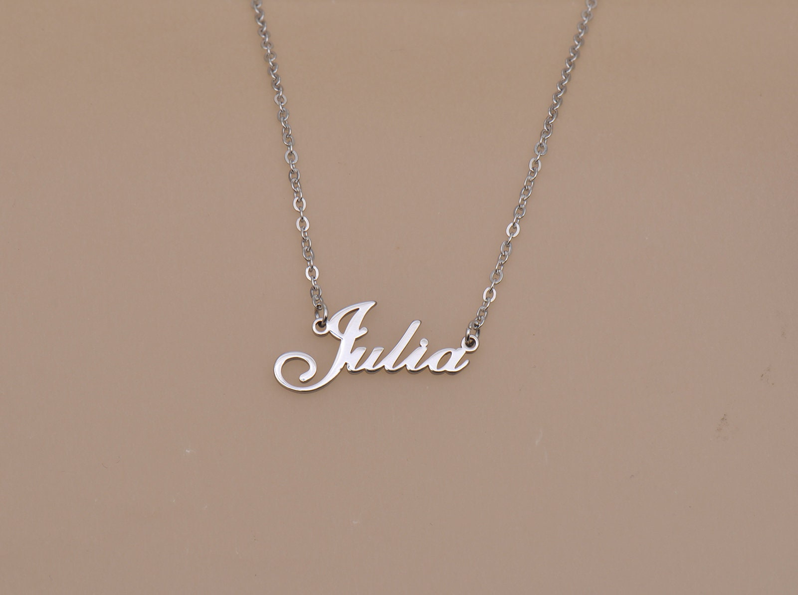 Buy Queen Name Necklace With Crown Name Necklace Gold Custom ...