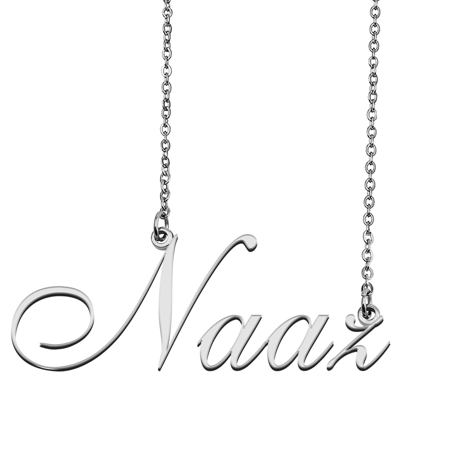 Naaz Name Necklace Mother Day Christmas Gift Birthday Party