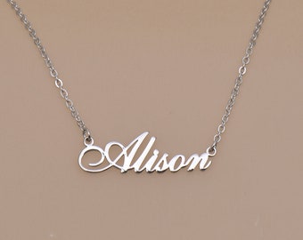 Nisha Name Necklace Mother Day 