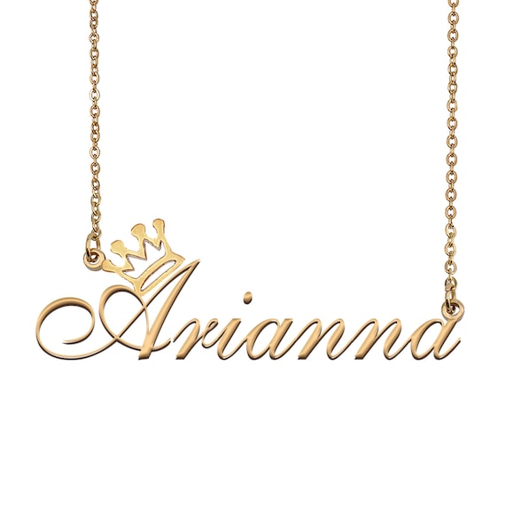 Ariel name necklace discount