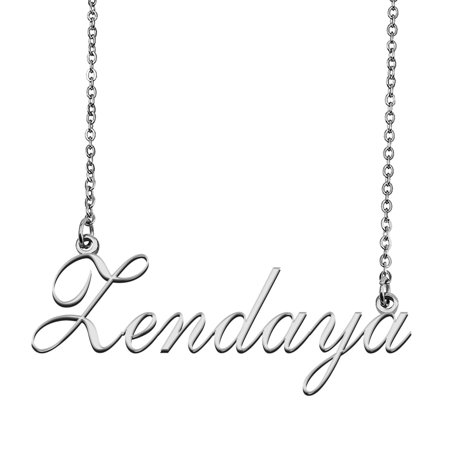 Zendaya Name Necklace Mother Day Christmas Gift Birthday | Etsy