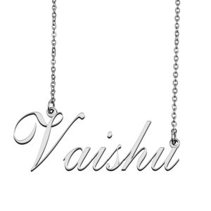Eddie Name Necklace Kate Name Necklace Vaishu Name Necklace Etsy